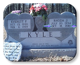 On-site Cemetery Lettering